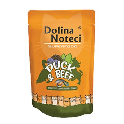 DOLINA NOTECI SUPERFOOD Adult Πάπια & Βοδινό 85gr