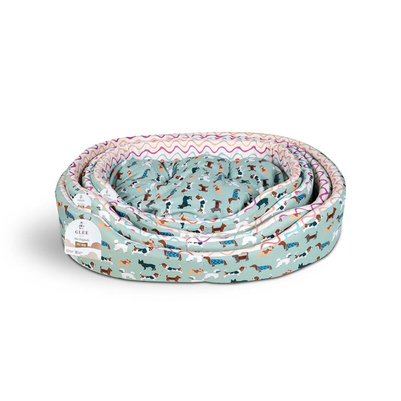 GLEE Κρεβάτι Οβάλ Dogs | XLarge