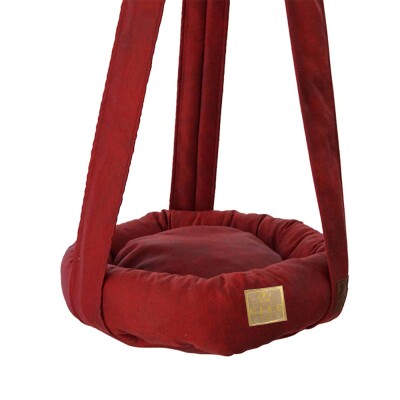 GLEE Κρεβάτι "Basic" Preveza - Μπορντώ | Medium