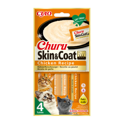 INABA Churu Skin & Coat Κοτόπουλο 56gr