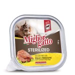 MORANDO Miglior Gatto Sterilised Κοτόπουλο & Προσούτο 100gr