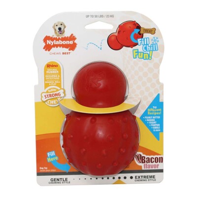 NYLABONE Bacon strong cone chew Large