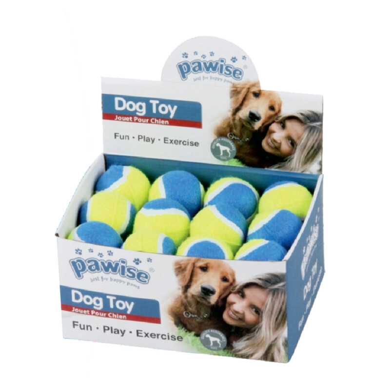 PW Παιχνίδι Σκύλου Tennis Ball (1x 24 τμχ)