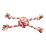 PW Παιχνίδι Σκύλου Colorful Braided Rope Ball 25.5cm