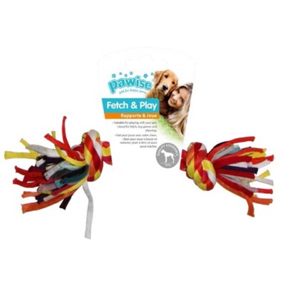 PW Παιχνίδι Σκύλου Colorful Braided Rope Bone 23m