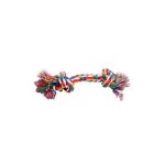 PW Παιχνίδι Σκύλου Rope Bone 2 Knots Multicolor 17.8cm