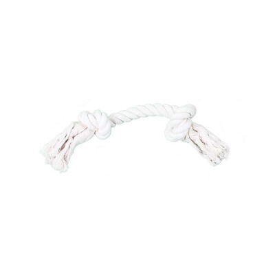 PW Παιχνίδι Σκύλου Rope Bone 2 Knots Natural 22.9cm