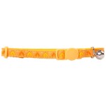 PW Κολάρο Γάτας Heart Κίτρινο 30cm