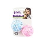 PW Παιχνίδι Γάτας Rattle Wool (2τμχ)