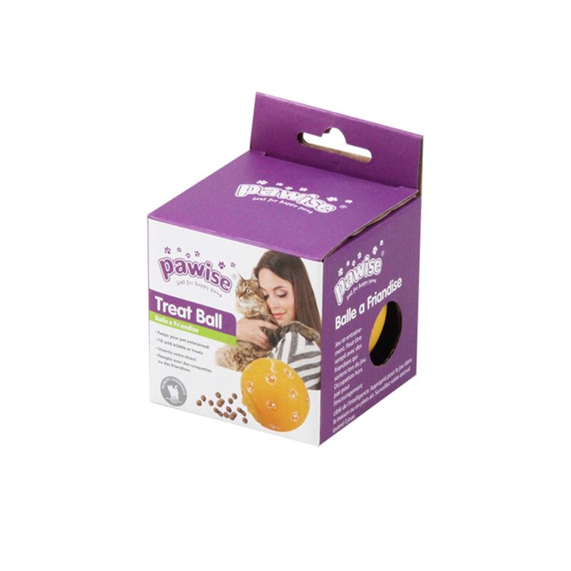 PW Παιχνίδι Γάτας Vinyl Treat Ball
