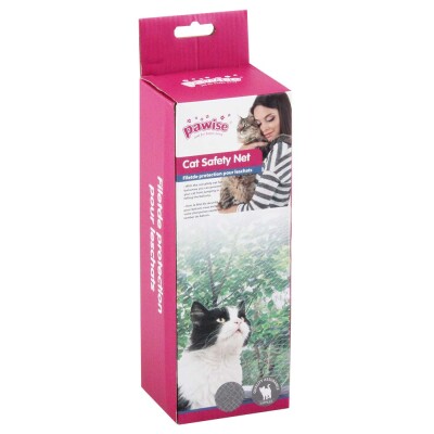 PAWISE Δίχτυ Ασφαλείας Μπαλκονιού Διάφανο 3x2m