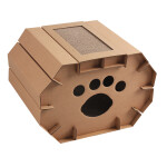 PAWISE Ονυχοδρόμιο 2 σε 1 House 51x38x35,5cm