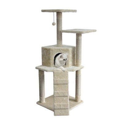 PAWISE Ονυχοδρόμιο Cat Tree with Cave S 65x59x128cm