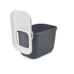 SAVIC Hop In Λευκό-Ανθρακί | 58,5x39x39,5cm