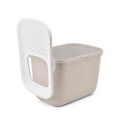 SAVIC Hop In Λευκό-Μόκα | 58,5x39x39,5cm