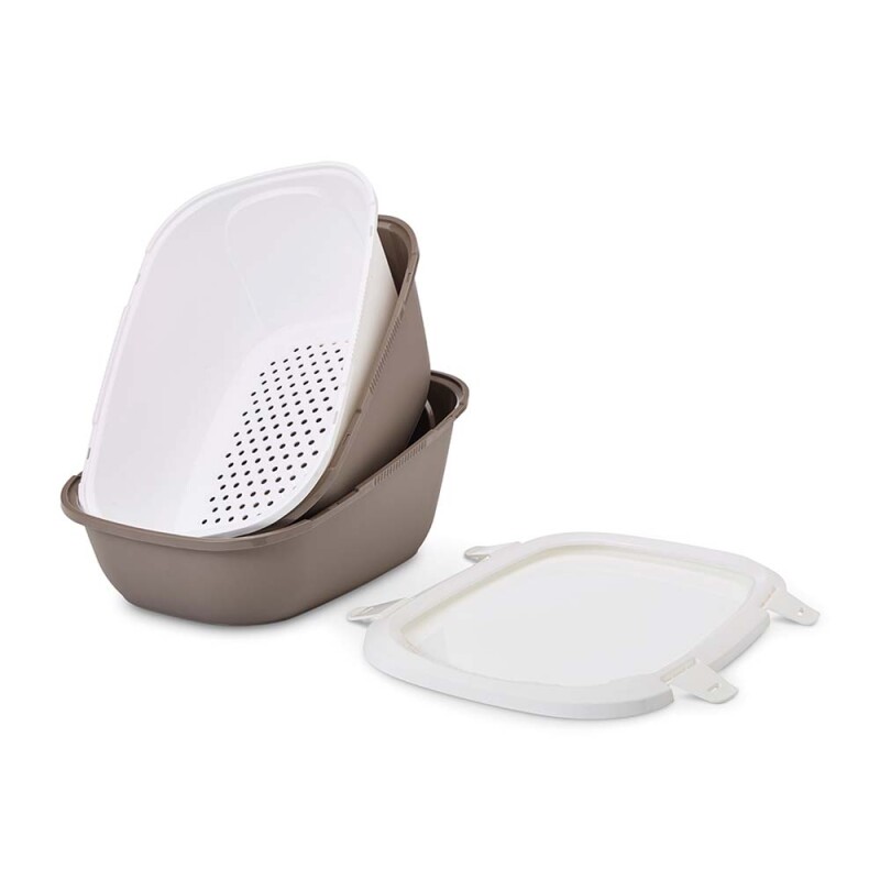 SAVIC Simba Sift Λευκό-Μπλε | 64x46x31cm