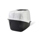 SAVIC Nestor Marble Γκρι-Μαύρο | 56x38x39,5cm