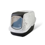 SAVIC Nestor Marble Γκρι-Μαύρο | 56x38x39,5cm