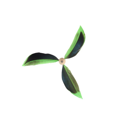 AFP Παιχνίδι Γάτας Instincts Feather Copter Wand Πράσινο