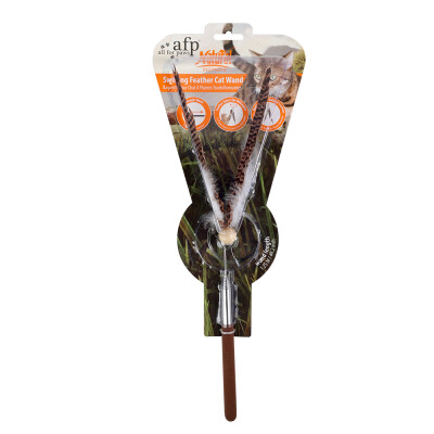AFP Παιχνίδι Γάτας Instincts Feather Swirling Wand Bait