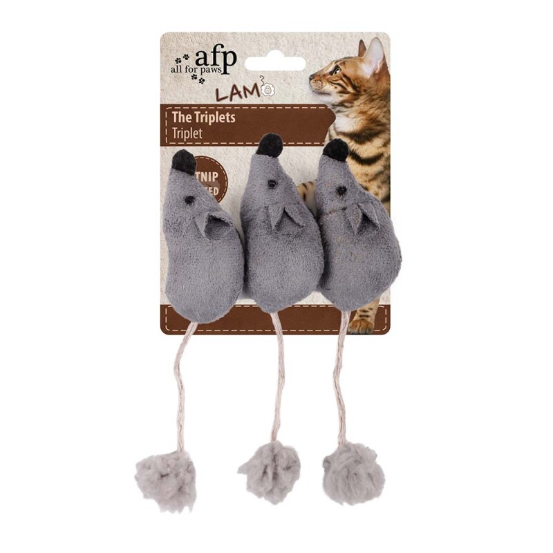 AFP Παιχνίδι Γάτας Lambswool The Triplets