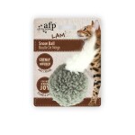 AFP Παιχνίδι Γάτας Snοw Ball Καφέ / Γκρί / Μπέζ