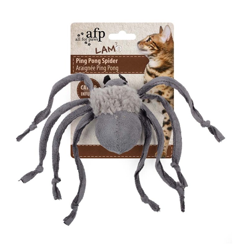 AFP Παιχνίδι Γάτας Lambswool Ping Pong Spider
