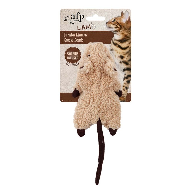 AFP Παιχνίδι Γάτας Lambswool Jumbo Crinkle Catnip Rodent