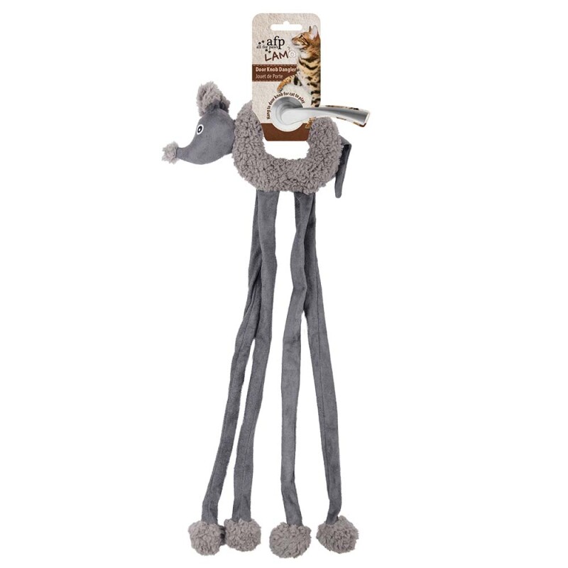 AFP Παιχνίδι Γάτας Lambswool  Cuddle Door Knob Dangler