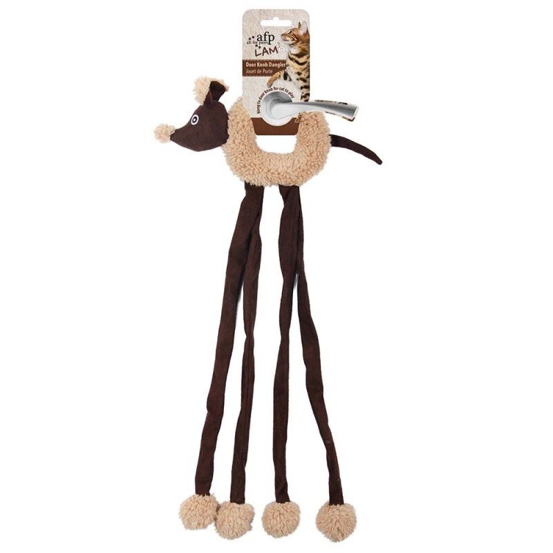 AFP Παιχνίδι Γάτας Lambswool  Cuddle Door Knob Dangler