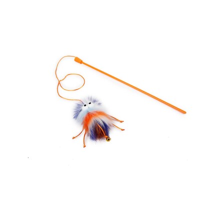 AFP Παιχνίδι Γάτας Fluffer Wand Πορτοκαλί