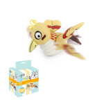 AFP Παιχνίδι Γάτας Catoon Jittering Bird Κίτρινο