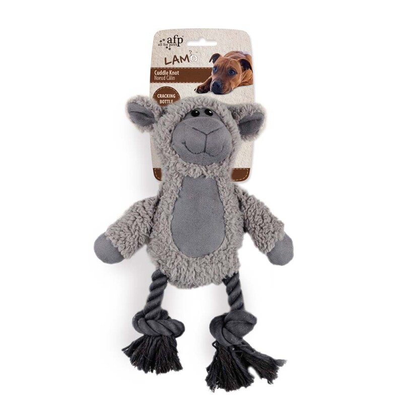 AFP Παιχνίδι Σκύλου Lambswool Cuddle Knotted Rope