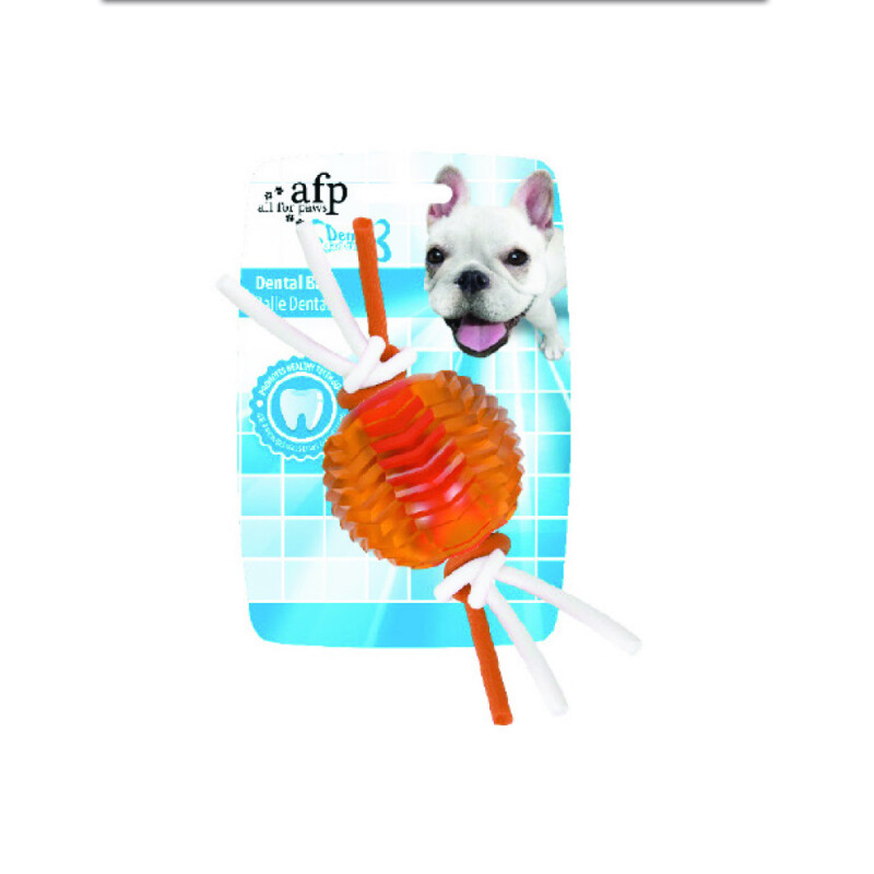 AFP Παιχνίδι Σκύλου οδοντικής φροντίδας Flexi Rope Dental Ball
