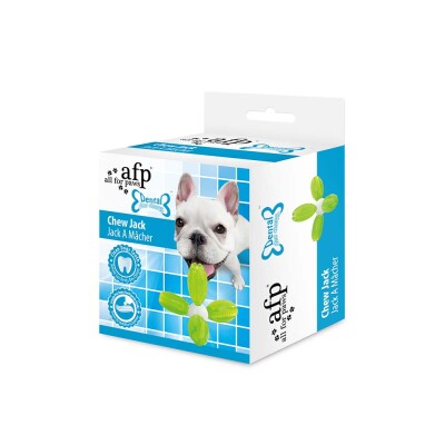 AFP Παιχνίδι Σκύλου οδοντικής φροντίδας Chew Jack Green