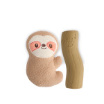 AFP Dog Toy Little Buddy Cuddle Sloth 2pk