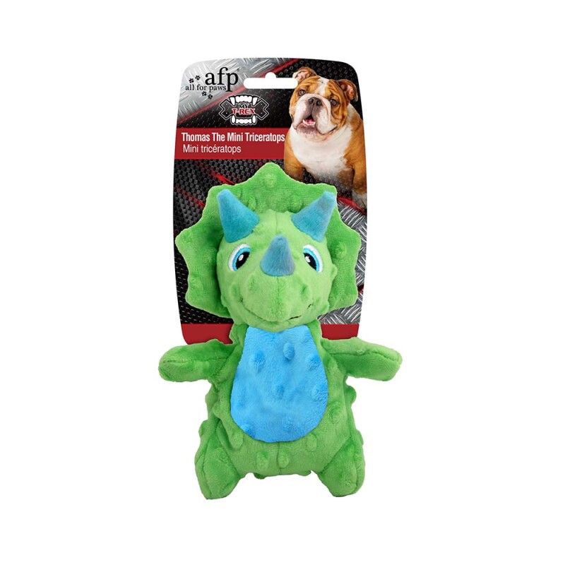AFP Παιχνίδι Σκύλου My T-Rex Thomas the Mini Triceratops S