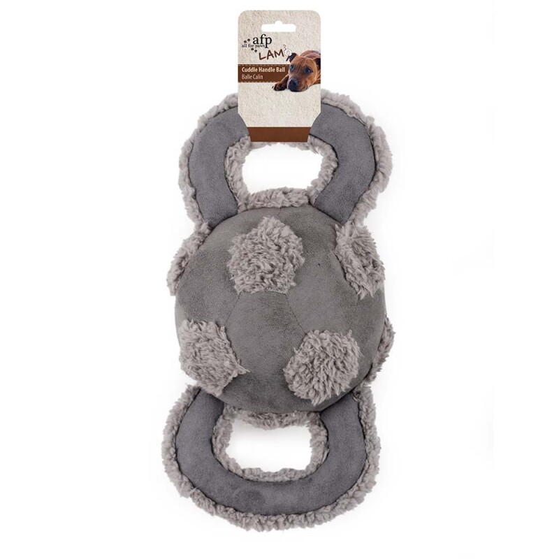 AFP Παιχνίδι Σκύλου Lambswool Handle Soccer ball