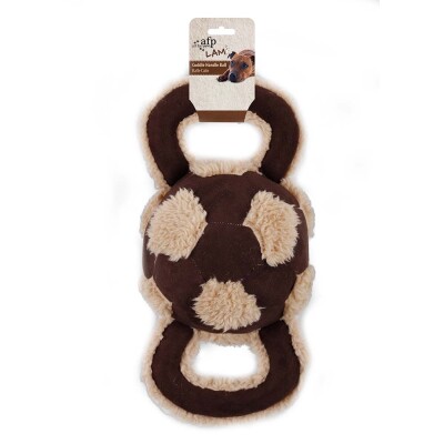 AFP Παιχνίδι Σκύλου Lambswool Handle Soccer ball