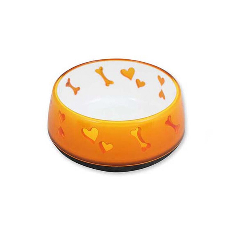 AFP Dog Bowl Love - Orange