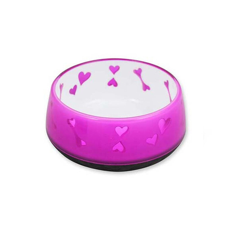 AFP Dog Bowl Love - Pink
