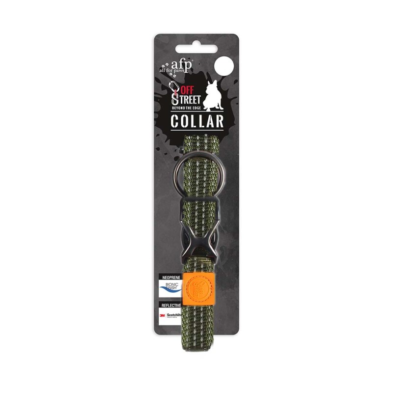 AFP Dog Collar Olive Green