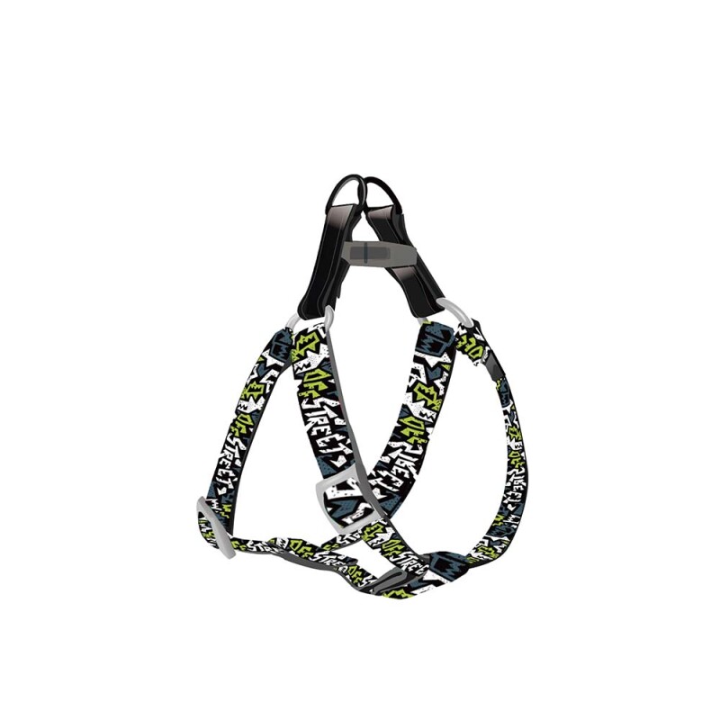 AFP Dog Step in Harness - Graffiti