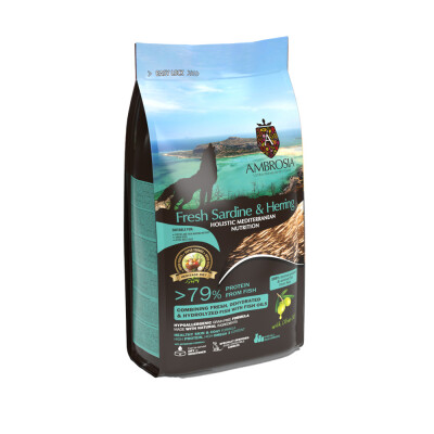 AMBROSIA Mediterranean Diet Puppy Fresh Sardine & Herring