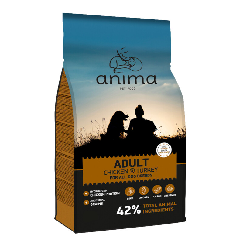 Anima Adult Chicken & Turkey 14kg
