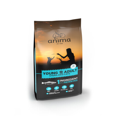 Anima Yound & Adult Cats Sterilized Hering