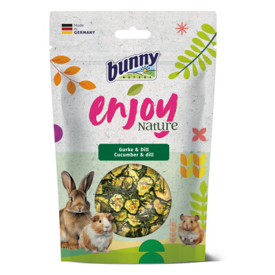 BUNNY Enjoy Nature Cucumber & Dill - με αγγούρι & άνηθο 6x40gr