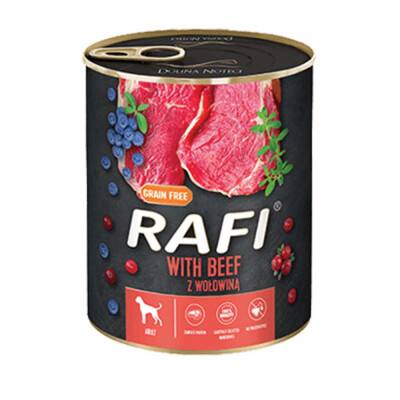 RAFI Υγρή τροφή πατέ σε κονσέρβα (χωρίς σιτηρά) 800gr