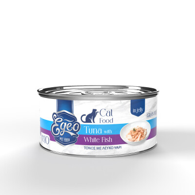 EGEO No10 Adult Τόνος με Λευκό Ψάρι 24x85gr