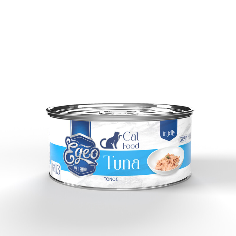 EGEO Υγρή τροφή σε ζελέ για γάτες 85gr